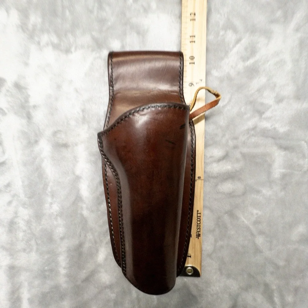 Vtg Hunter Model 2 Brown Leather Holster K-Frame Security Six Colt Positive